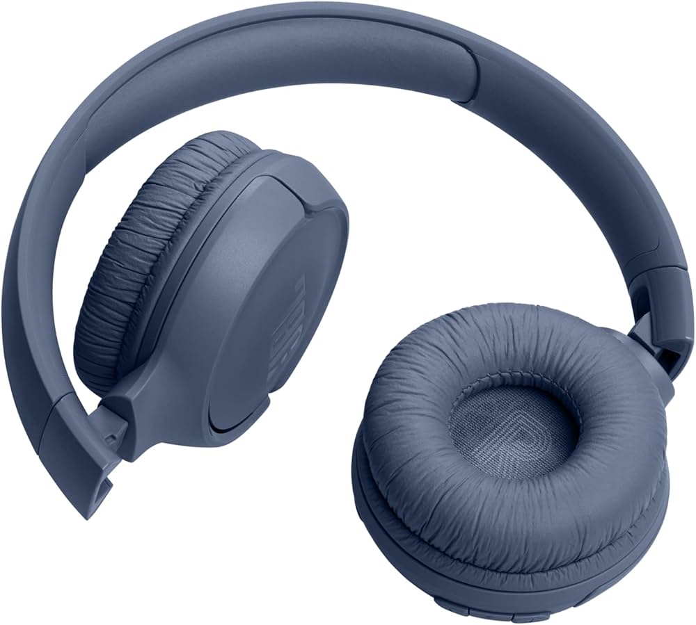 JBL Tune 520BT Wireless On-Ear Headphones, Blue