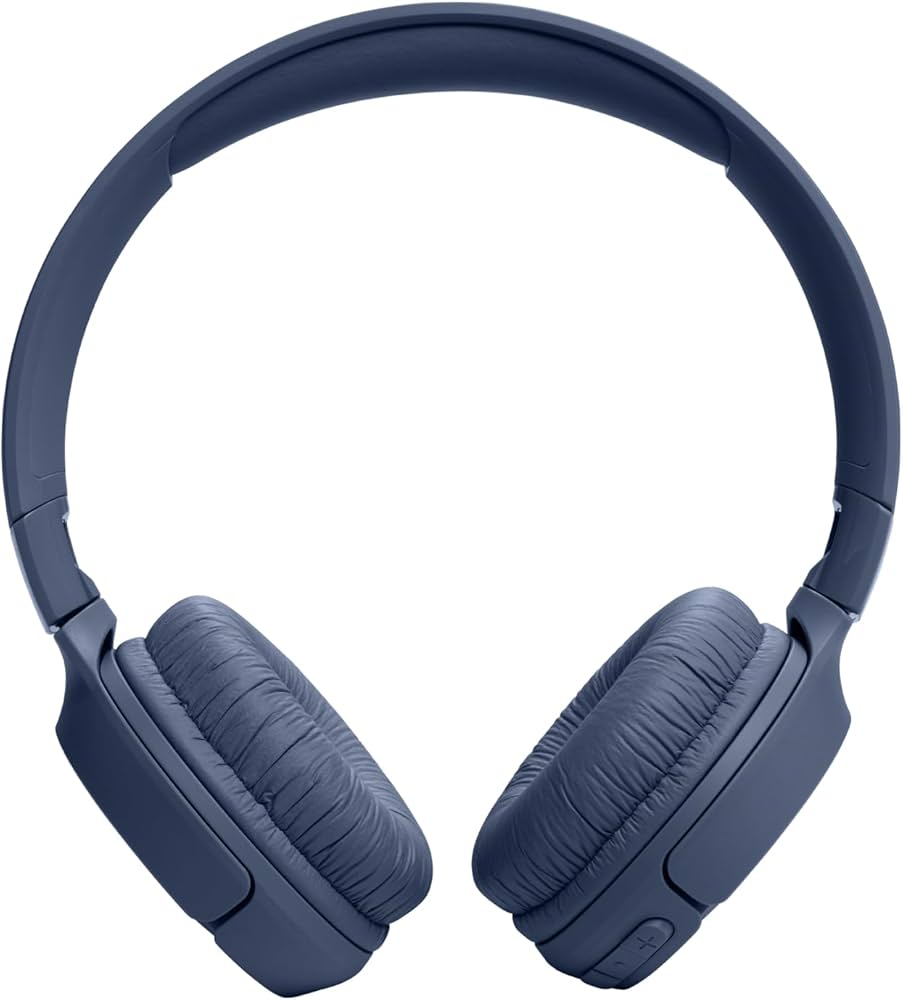 JBL Tune 520BT Wireless On-Ear Headphones, Blue
