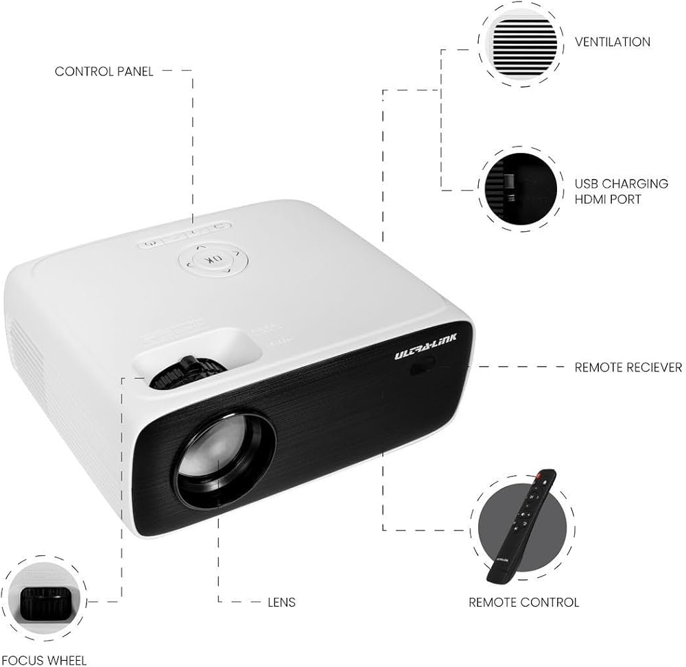 Ultra-Link Compact LED Projector